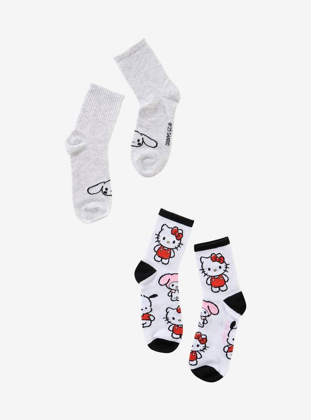 Calcetines Sanrio de personajes, set de 2 pares