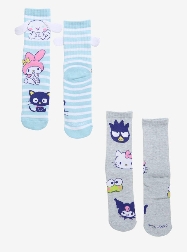 Calcetines de Hello Kitty y amigos, 2 pares