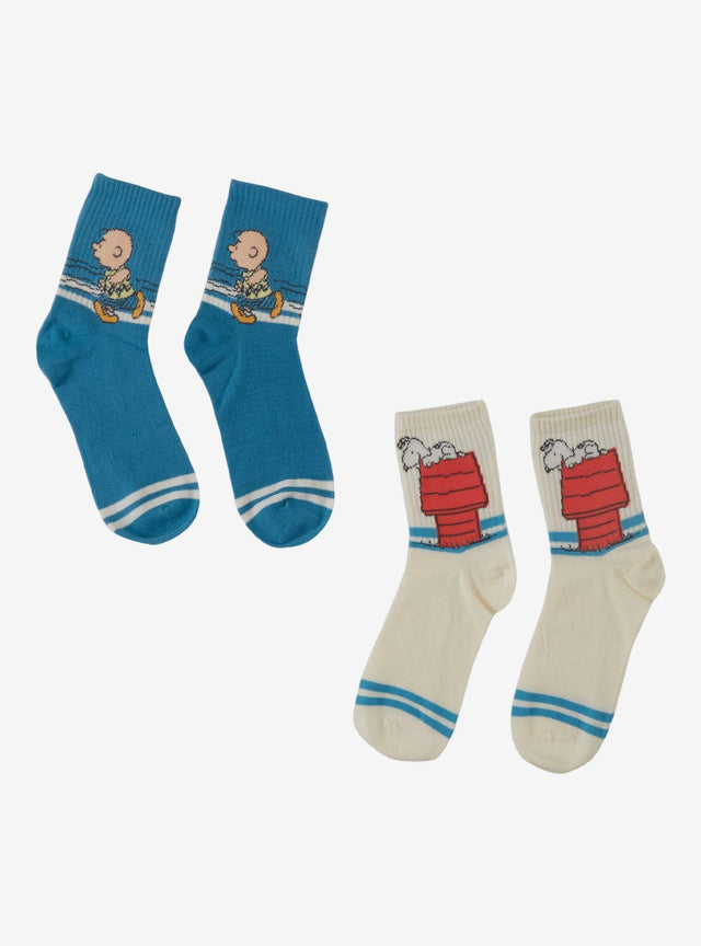 Calcetines tobilleros Peanuts de Charlie Brown y Snoopy (2 pares)