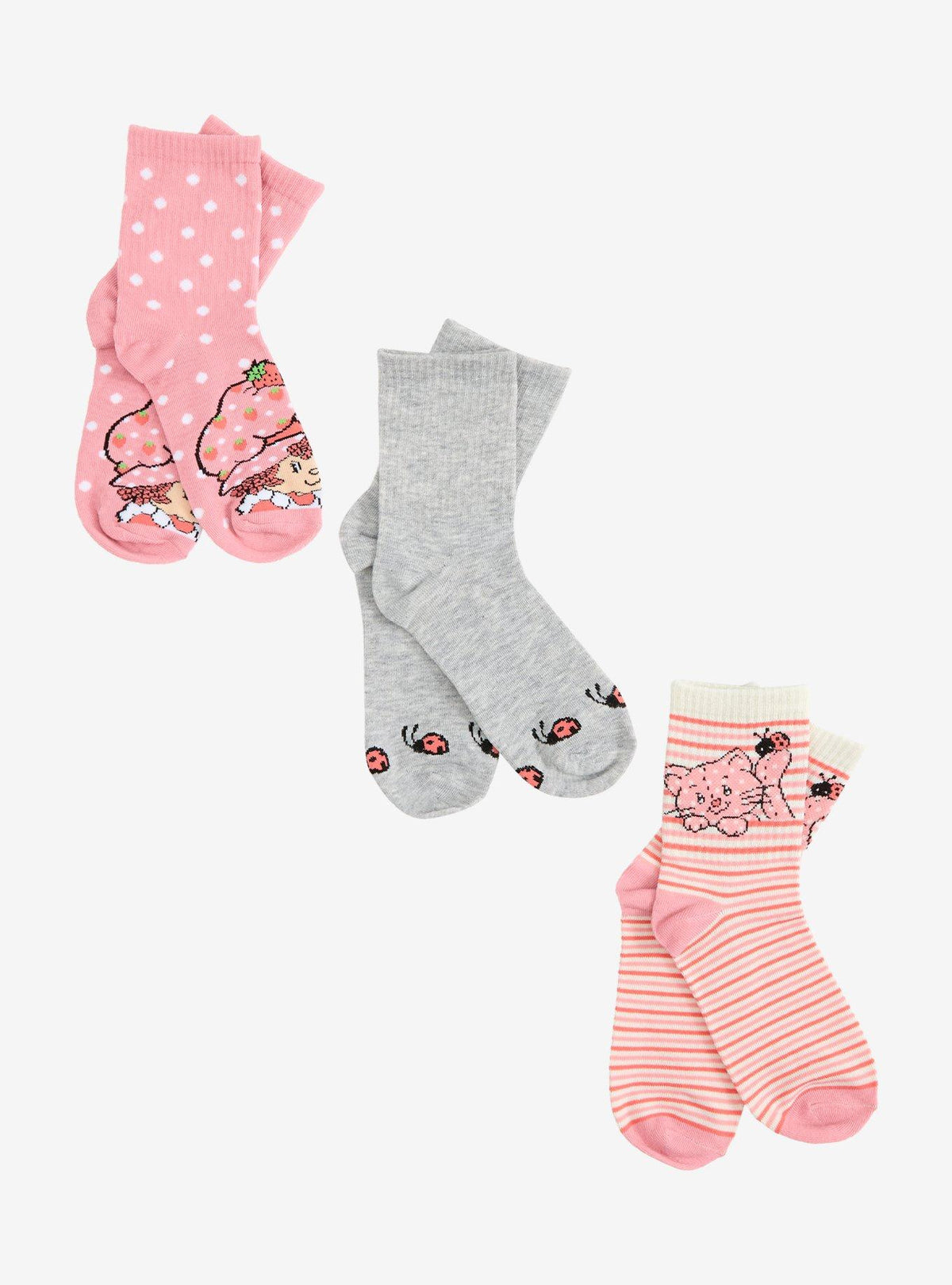 Calcetines de Strawberry Shortcake, set de 3 pares