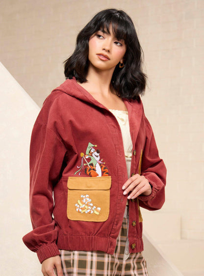 Chaqueta de pana Winnie the Pooh Halloween para mujer
