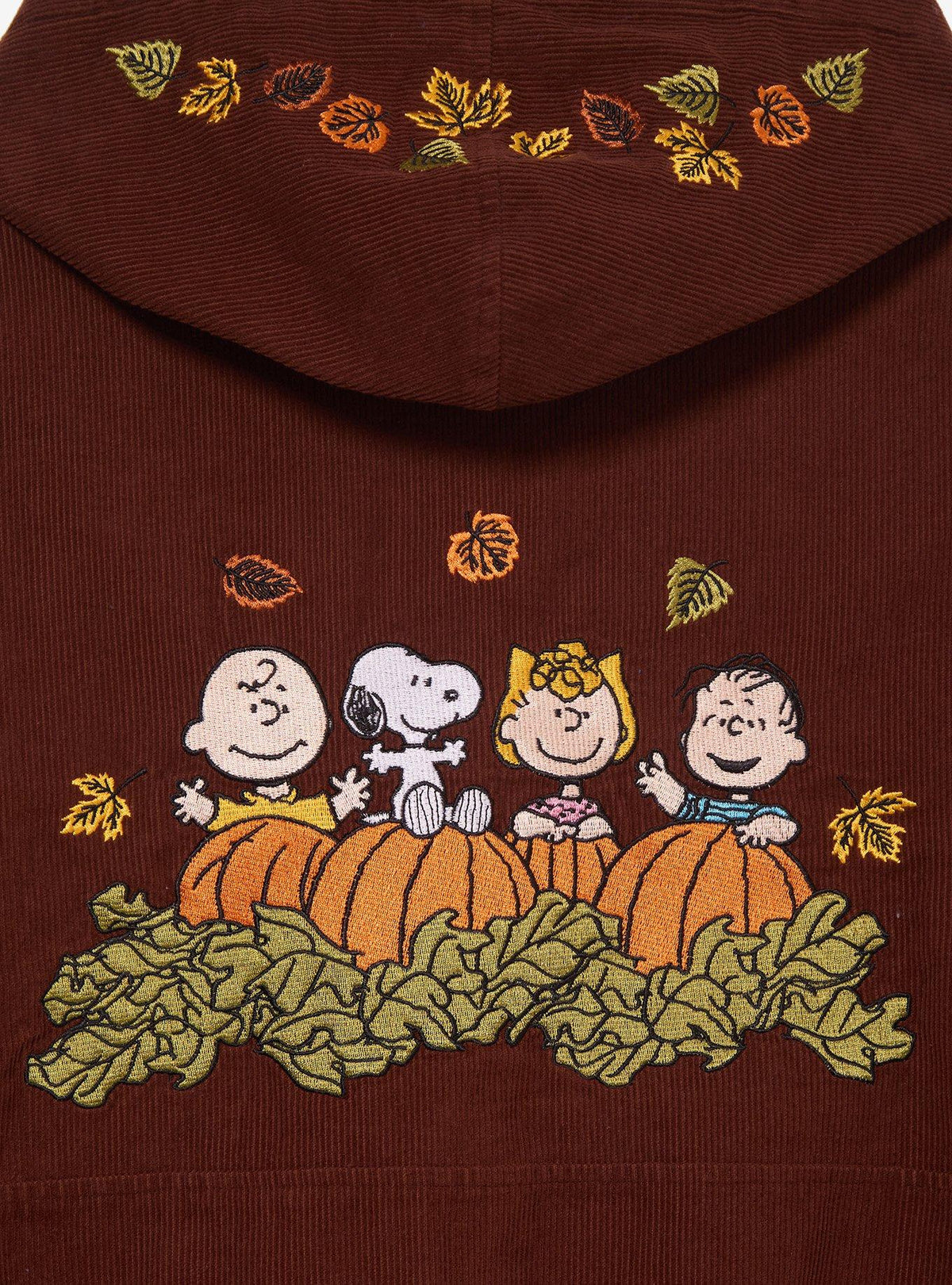 Chaqueta de pana Peanuts Halloween para mujer