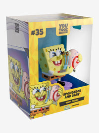 Figura de vinilo de SpongeBob y Gary