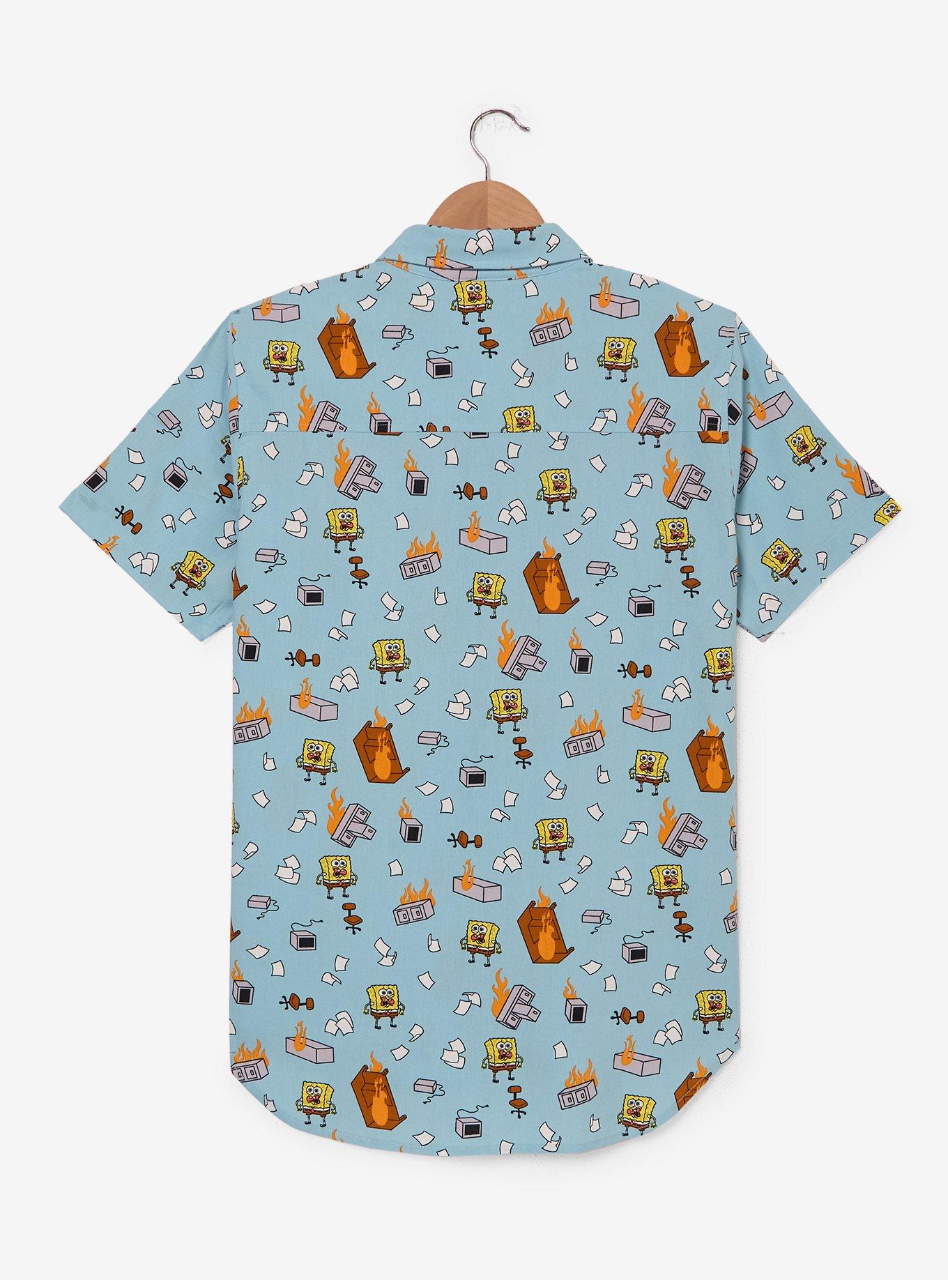 Camisa SpongeBob SquarePants Oficina en Llamas