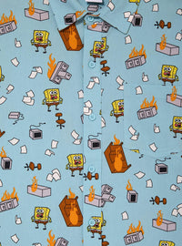 Camisa SpongeBob SquarePants Oficina en Llamas
