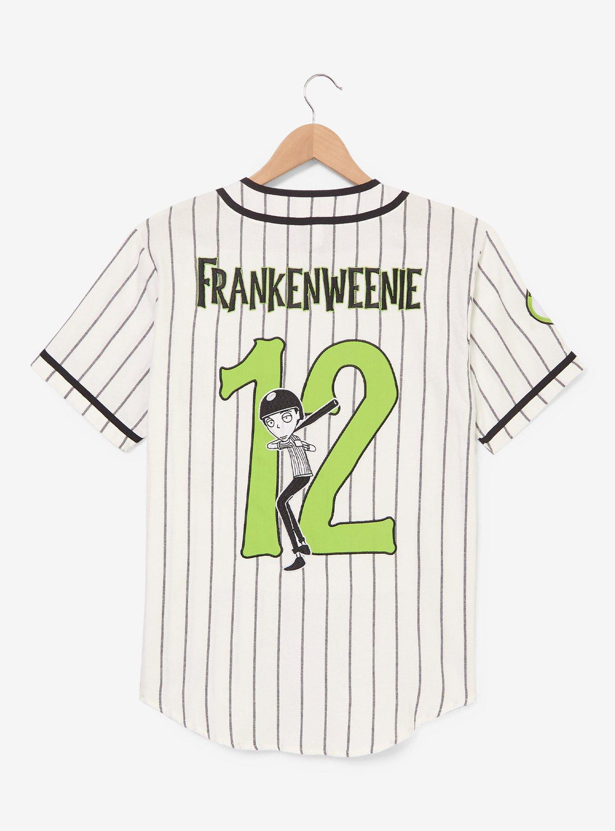 Camisa de béisbol a rayas Frankenweenie