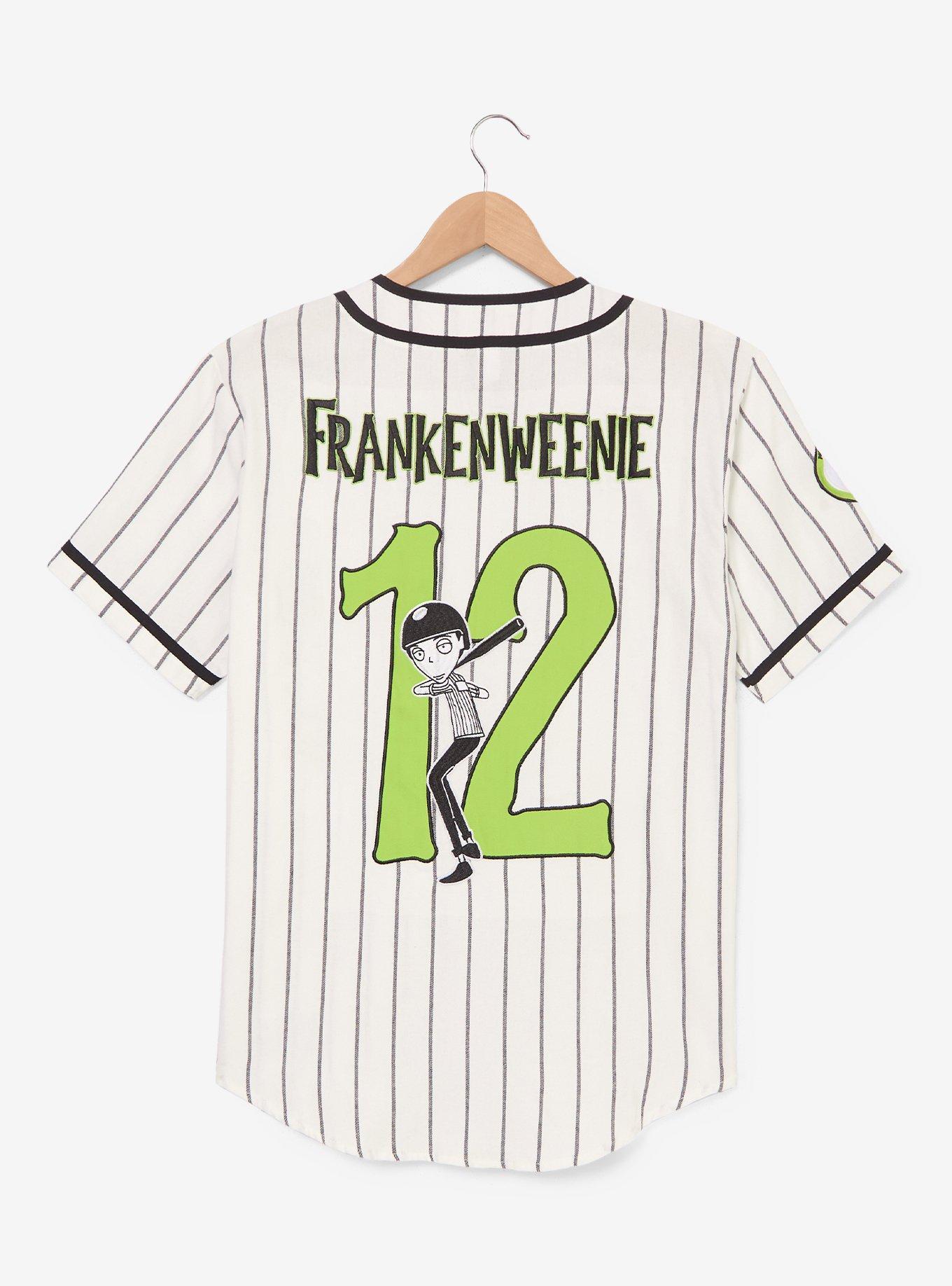 Camisa de béisbol a rayas Frankenweenie