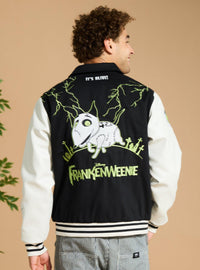 Chaqueta varsity Frankenweenie que brilla en la oscuridad