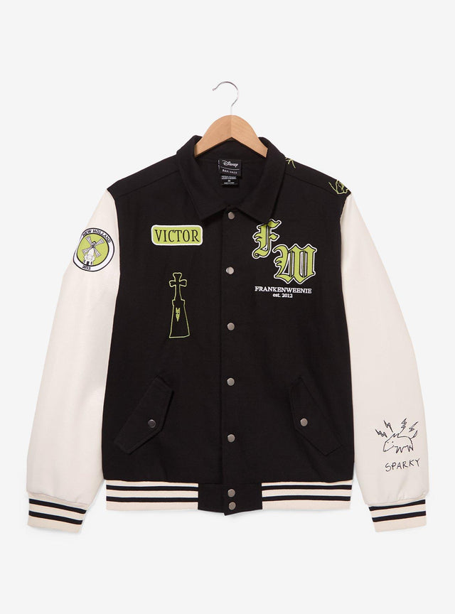 Chaqueta varsity Frankenweenie que brilla en la oscuridad