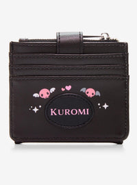 Billetera mini de Kuromi con alas de ángel