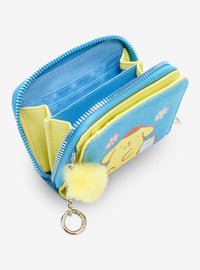Billetera mini floral de Pompompurin y Muffin