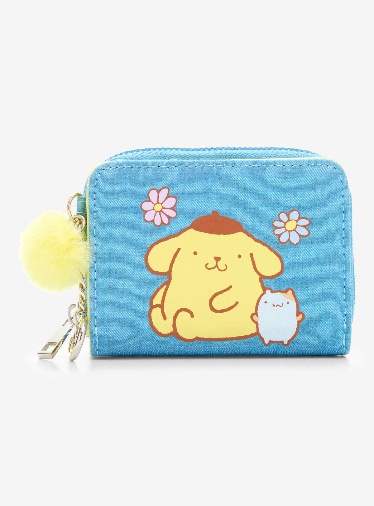 Billetera mini floral de Pompompurin y Muffin