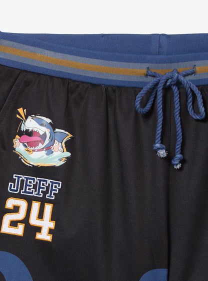 Shorts de básquetbol Marvel Rivals Jeff the Land Shark