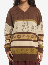 Chaleco a rayas de Mi vecino Totoro