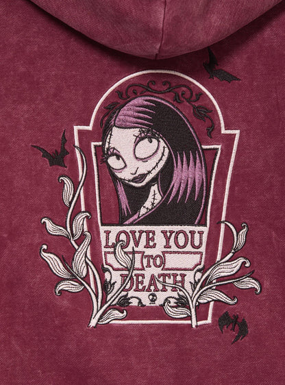 Polerón corto con cierre de Sally Love You to Death