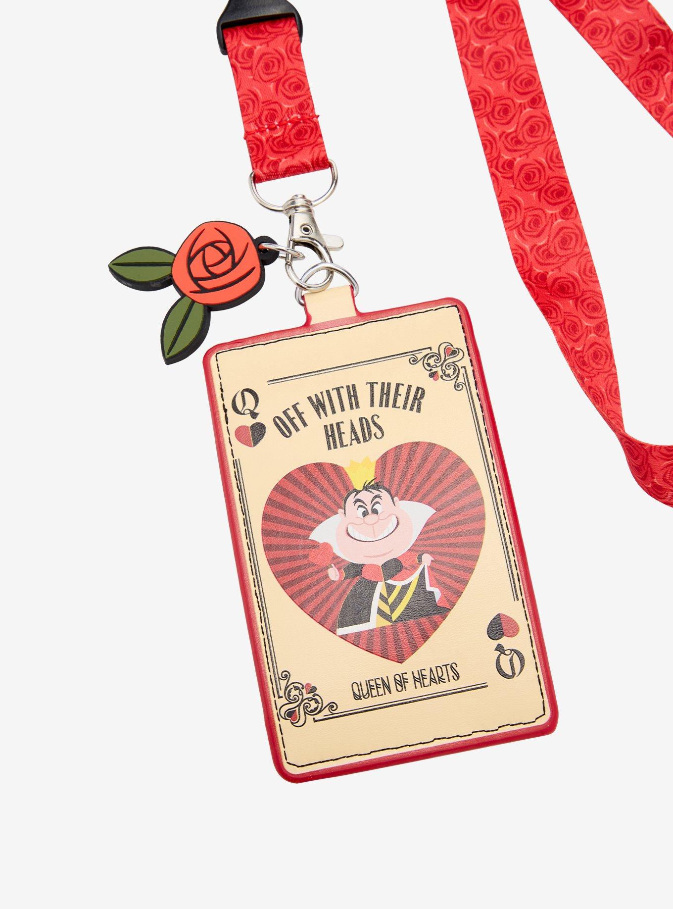 Lanyard Queen of Hearts de Alice in Wonderland
