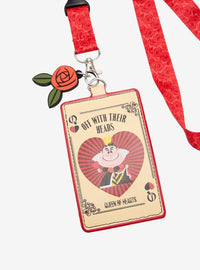 Lanyard Queen of Hearts de Alice in Wonderland
