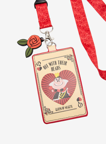 Lanyard Queen of Hearts de Alice in Wonderland