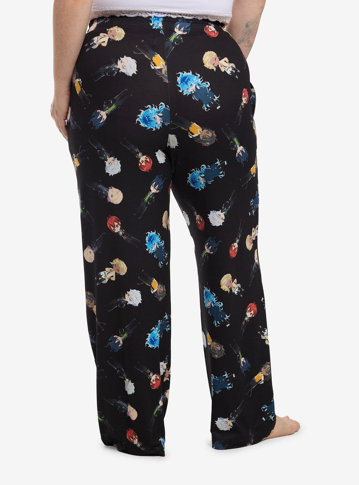Pantalón de pijama talla plus Disney Twisted-Wonderland