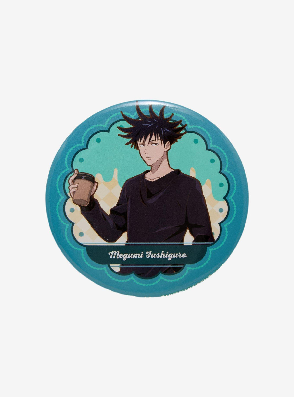 Pin de Megumi con diseño de dulces - Jujutsu Kaisen