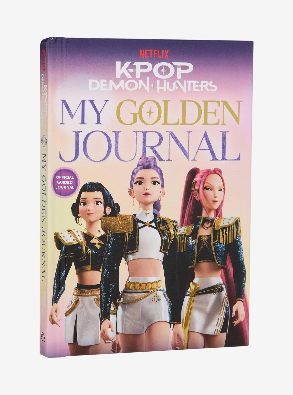 KPop Demon Hunters: Diario guiado dorado