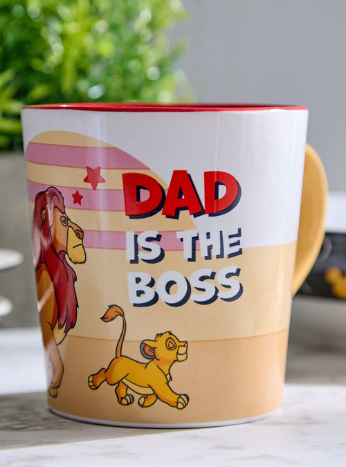 Taza Disney The Lion King Simba y Mufasa: Papá manda