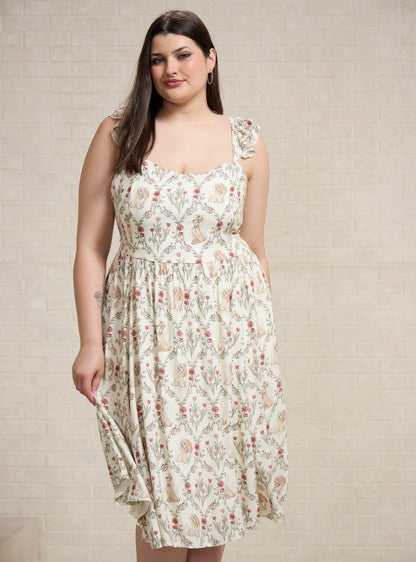 Vestido Floral Plus Size Lady & The Tramp
