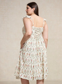 Vestido Floral Plus Size Lady & The Tramp