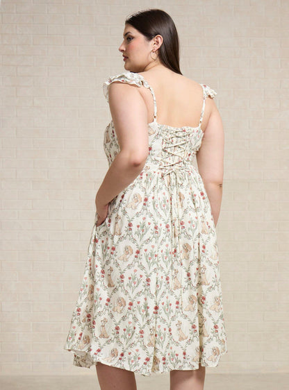 Vestido Floral Plus Size Lady & The Tramp