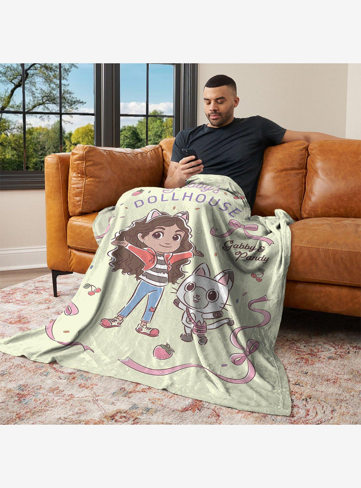 Manta Gabby's Dollhouse: Gabby y Pandy