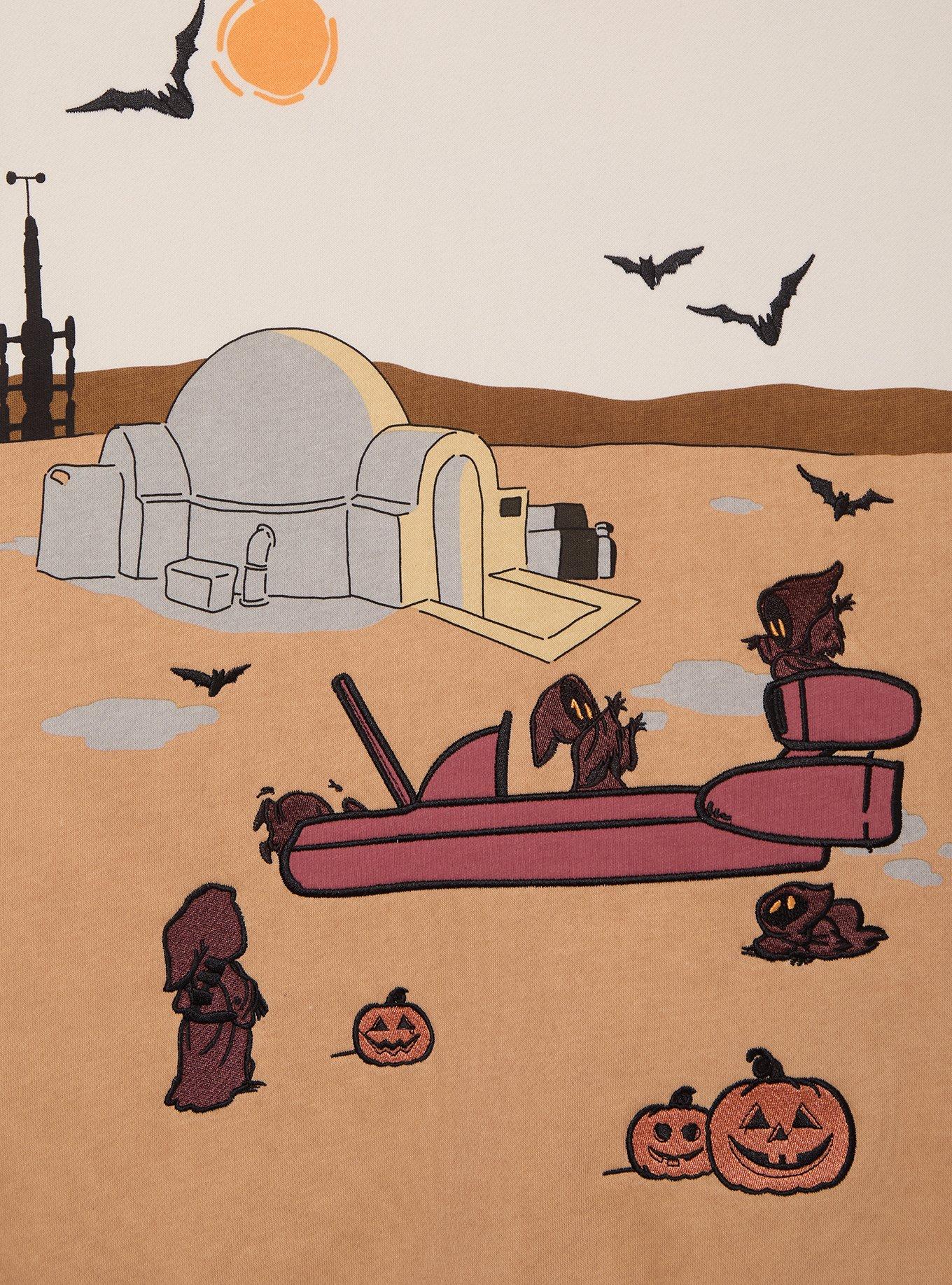Polerón con cierre Star Wars Tatooine Halloween