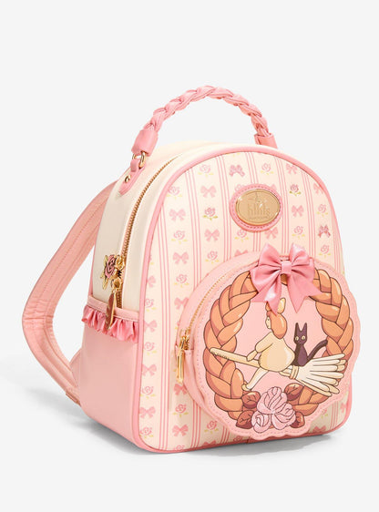 Mini mochila Kiki's Delivery Service con corona de pan