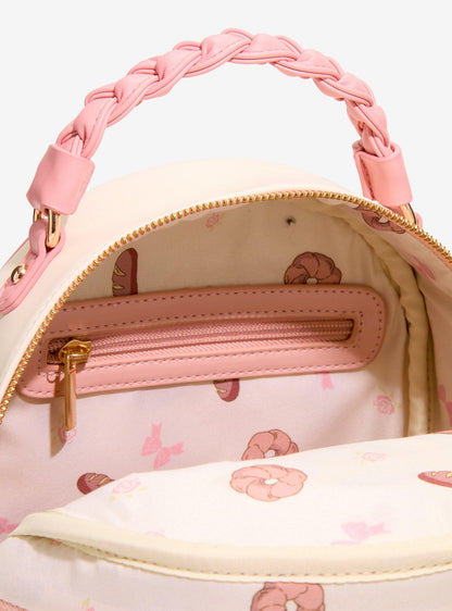 Mini mochila Kiki's Delivery Service con corona de pan