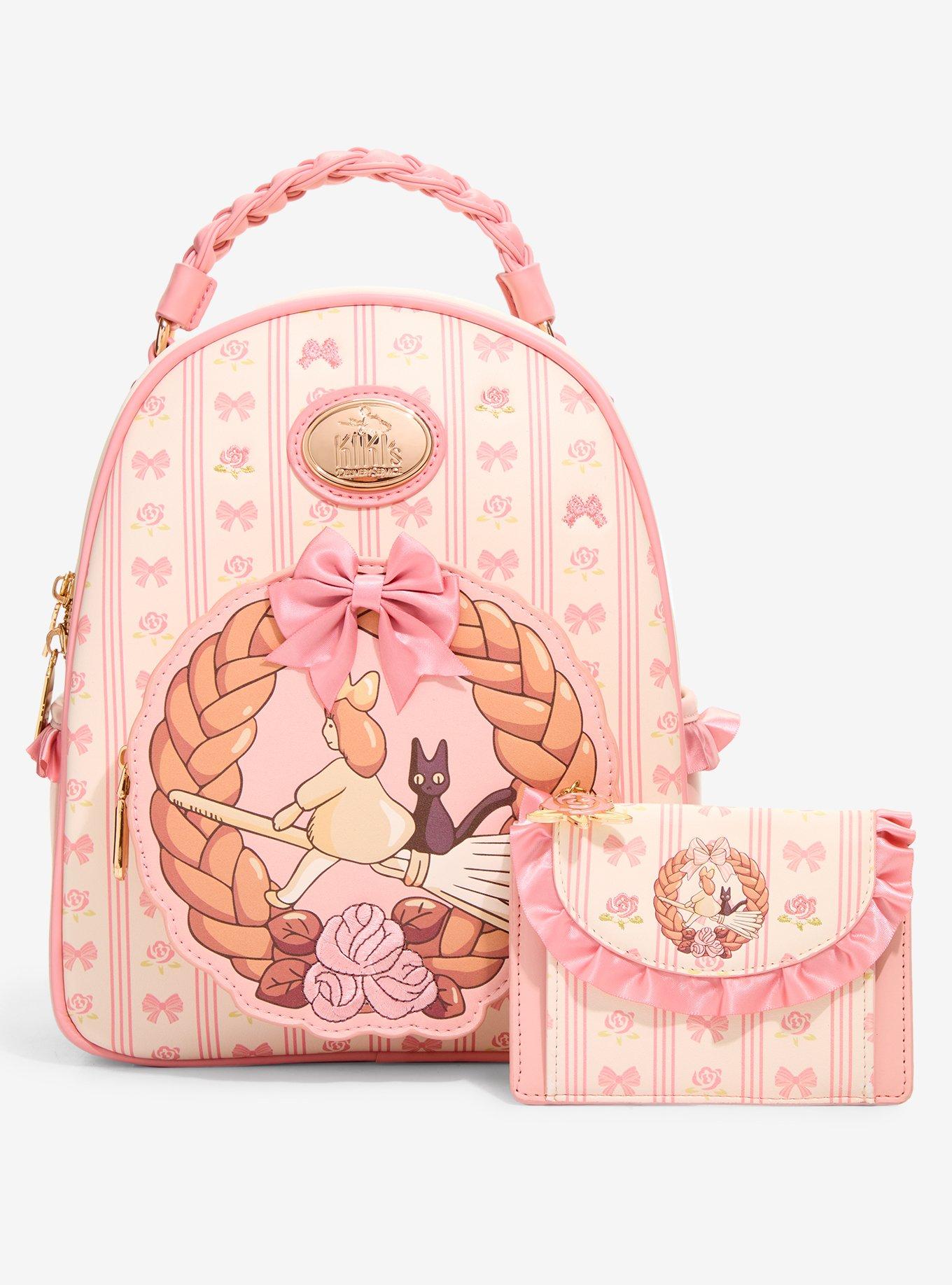 Mini mochila Kiki's Delivery Service con corona de pan