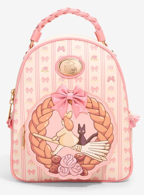 Mini mochila Kiki's Delivery Service con corona de pan