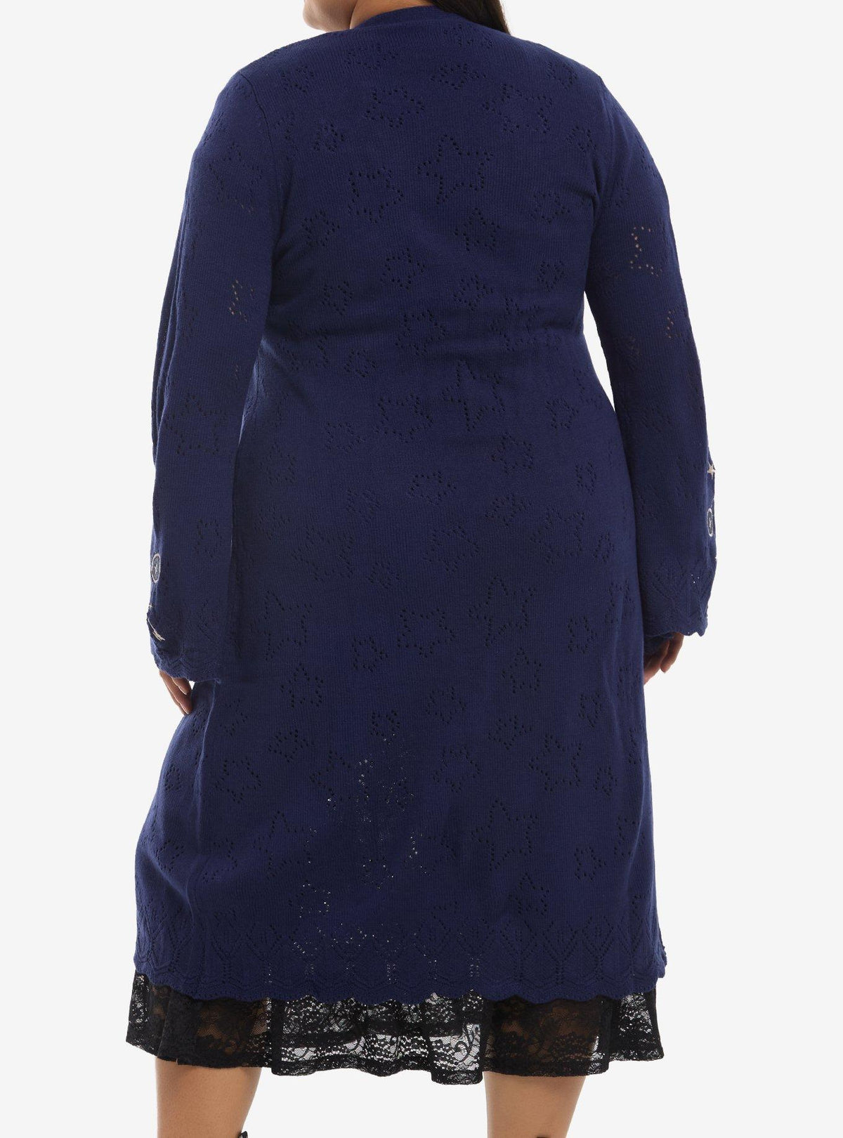 Cárdigan largo Coraline para niñas, tallas grandes