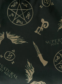 Chaqueta utilitaria juvenil Supernatural con alas