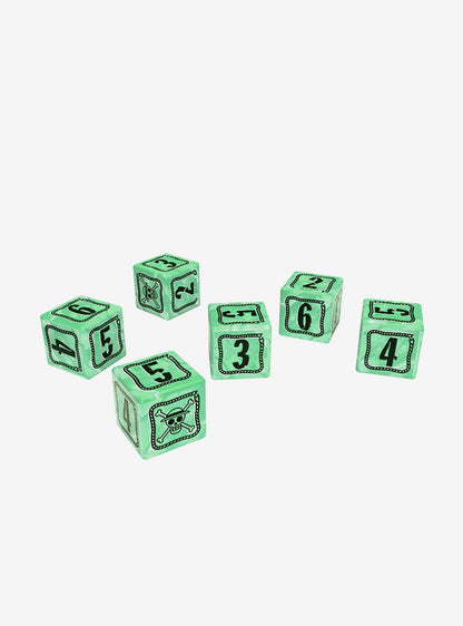 Set de dados One Piece fosforescentes