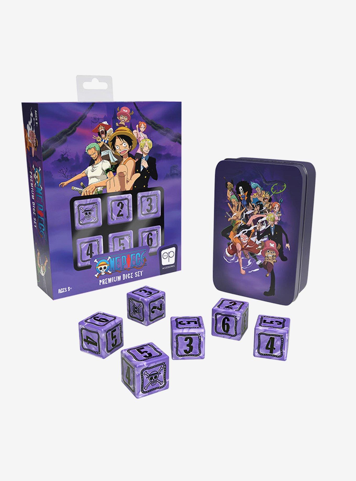 Set de dados One Piece fosforescentes