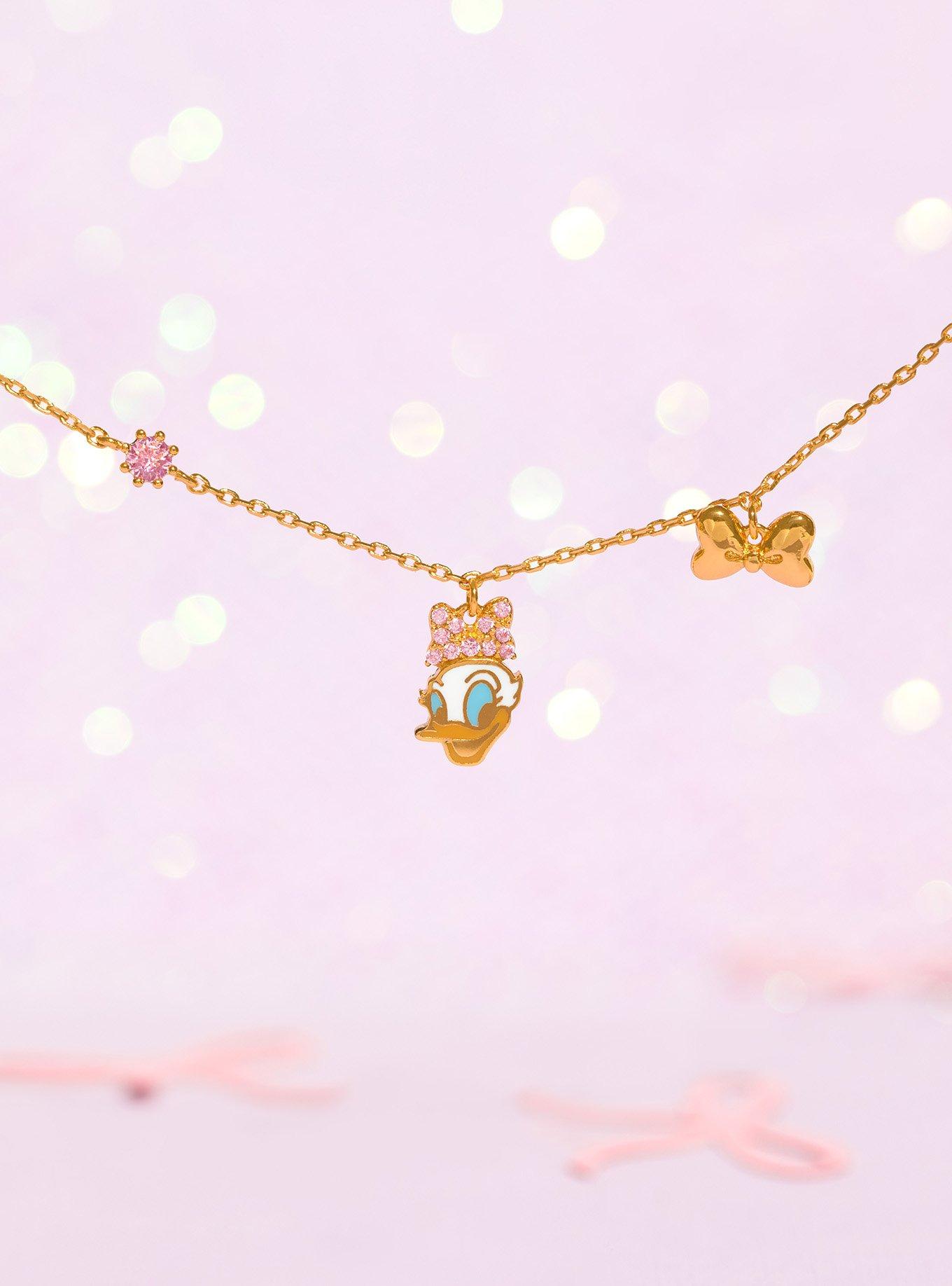 Collar con dije de Daisy Duck