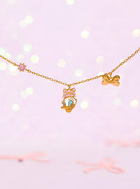 Collar con dije de Daisy Duck
