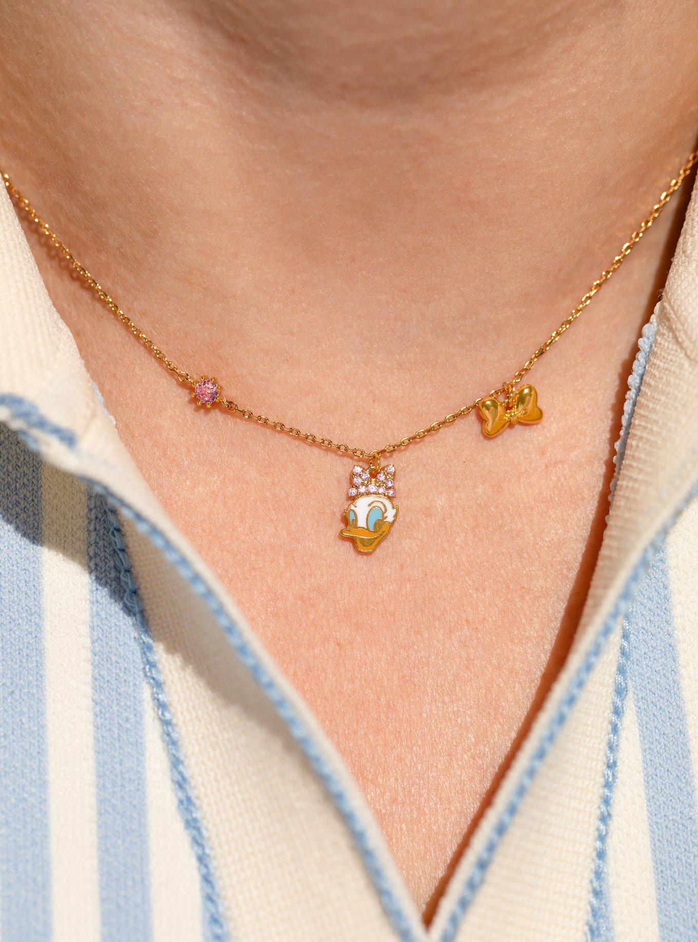 Collar con dije de Daisy Duck