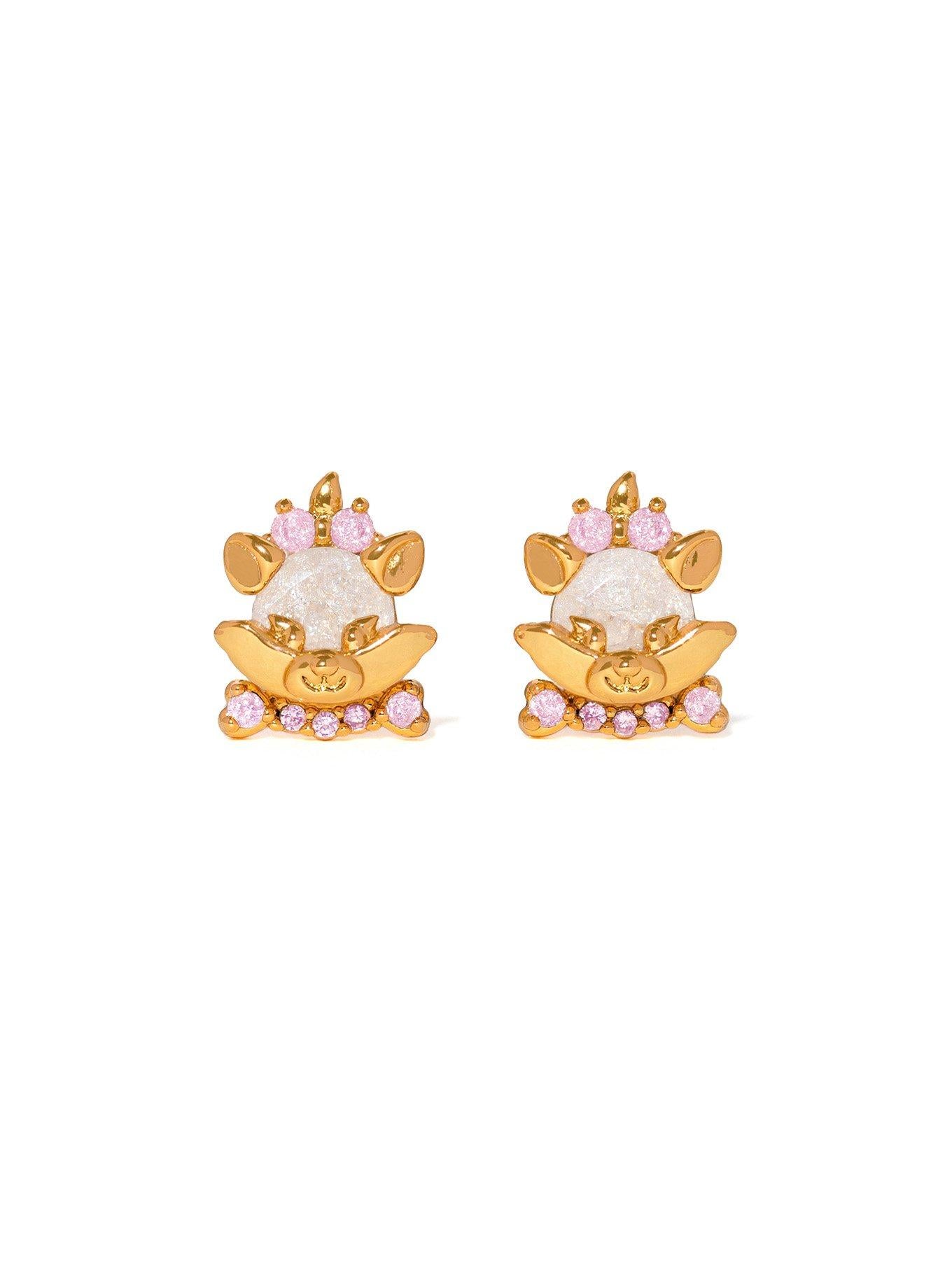 Aros de The Aristocats Marie con pedrería