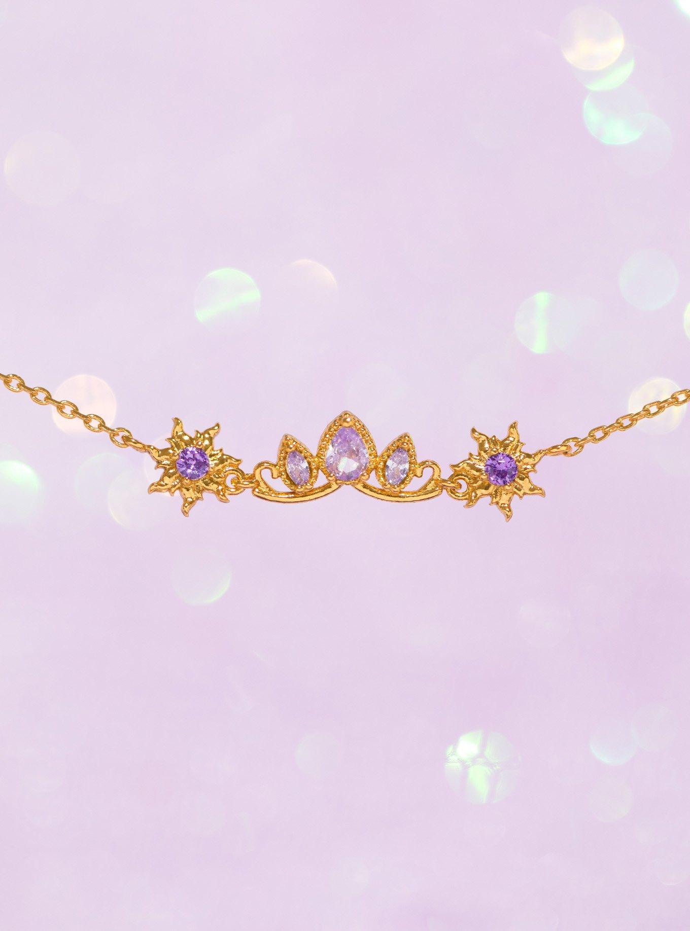 Pulsera de Rapunzel Tangled con corona