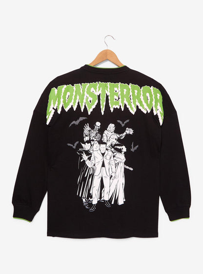 Polera manga larga Monsterror de Universal Monsters