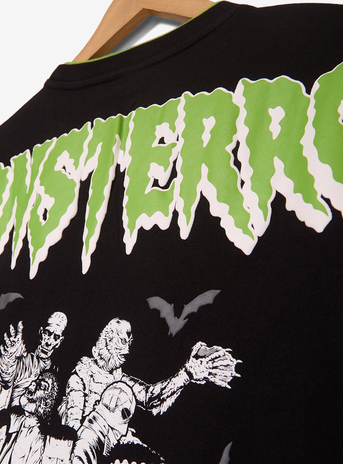 Polera manga larga Monsterror de Universal Monsters