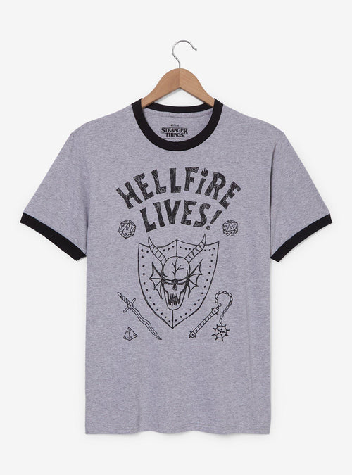 Polera Stranger Things Hellfire Lives!