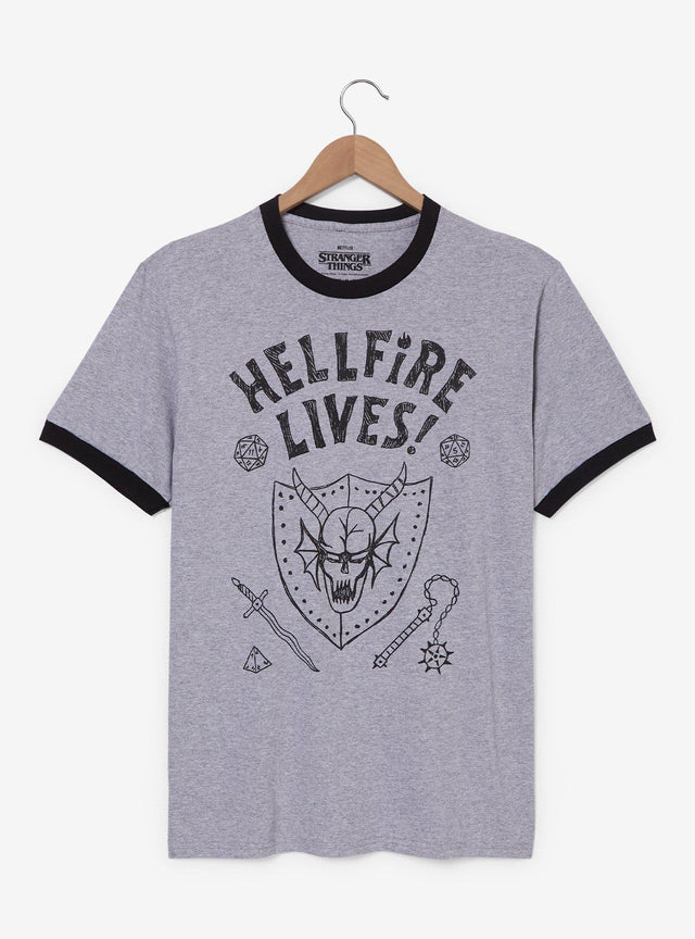 Polera Stranger Things Hellfire Lives!
