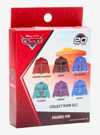 Pin esmaltado sorpresa de carreras de Disney Pixar Cars
