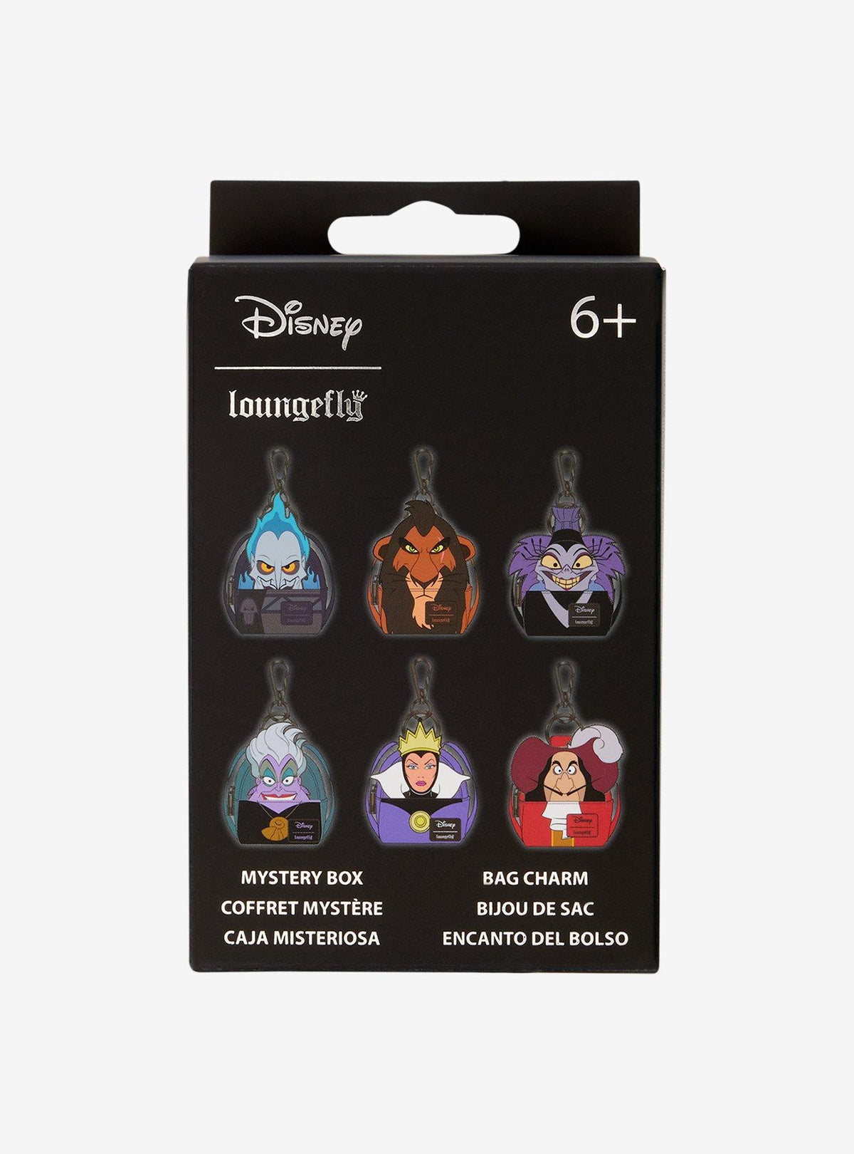 Colgante sorpresa para mochila, Villanos de Disney